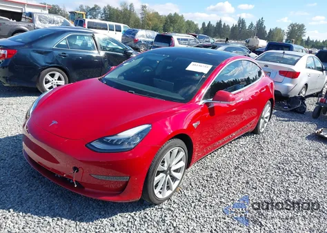 2018 Tesla Model 3 Long Range/Performance from USA, damaged, VIN 5YJ3E1EBXJF091456